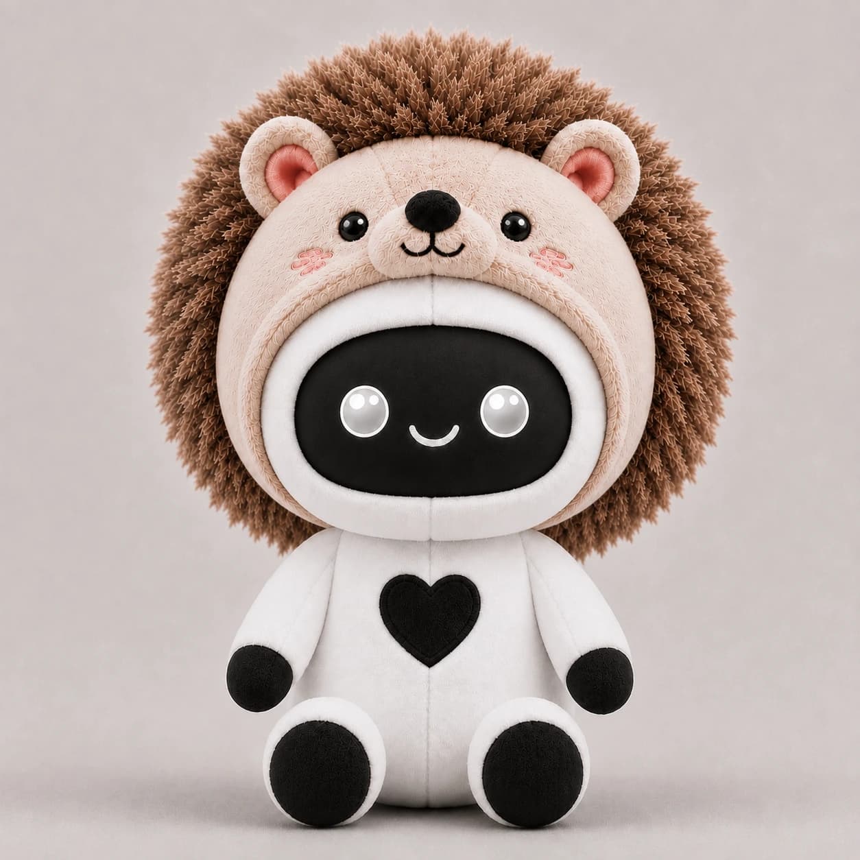 NINMO Pearl White Edition with hedgehog style